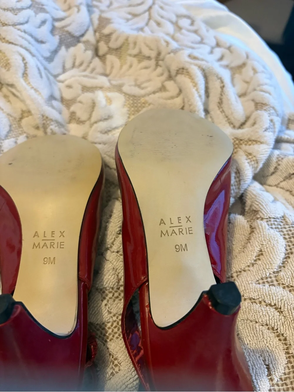 Alex Marie glossy red